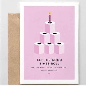 NEW Birthday Cards (x 2) Let The Good Times Roll